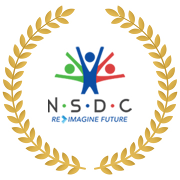 Logo of N.S.D.C (National Skill Development Corporation)