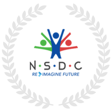 Logo of N.S.D.C (National Skill Development Corporation)