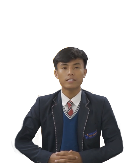 Students posing for review of Best university in Sikkim